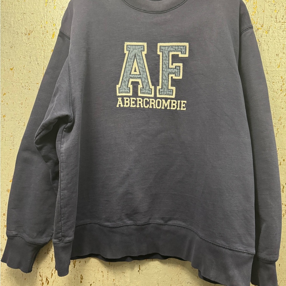 Abercrombie & Fitch Women’s Dark Blue Sweatshirt